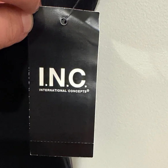 INC Black Camisole Top Sleeveless - Picture 3 of 5